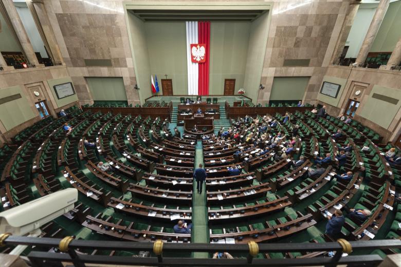Plenarna sala posiedzeń Sejmu RP