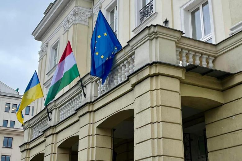 Budynek ambasady Węgier w Warszawie