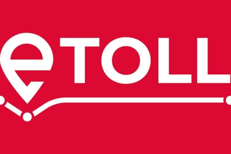  logo z napisem e toll czyli opłaty na autostrady