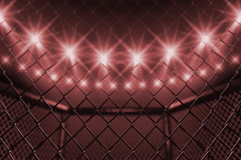 lampy świecące  na stadionie podczas imprezy 