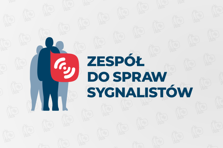 Logotyp Zespołu do spraw Sygnalistów