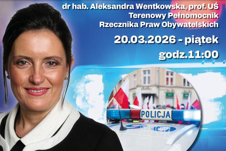 grafika ze zdjęciem twarzy osoby i tekstem 