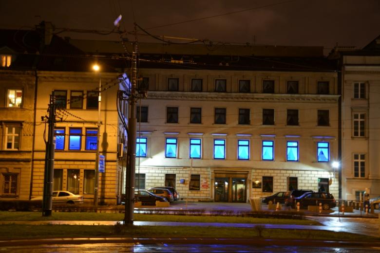 na zdjęciu siedziba RPO podświetlona na niebiesko