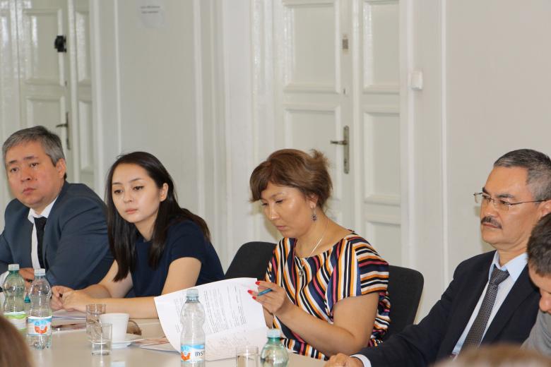 Spotkanie z przedstawicielami Krajowego Centrum Praw Człowieka w Kazachstanie