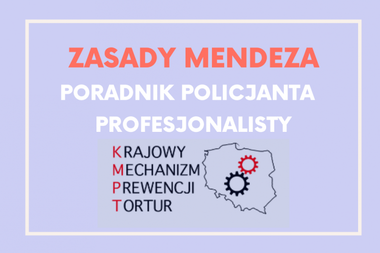 Zasady Mendeza - niebieska grafika z logo KMPT