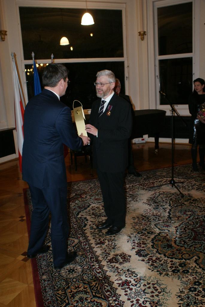 Odznaczenie Pana Martin Kranzl-Greineckera Złotym Krzyżem Zasługi RP
