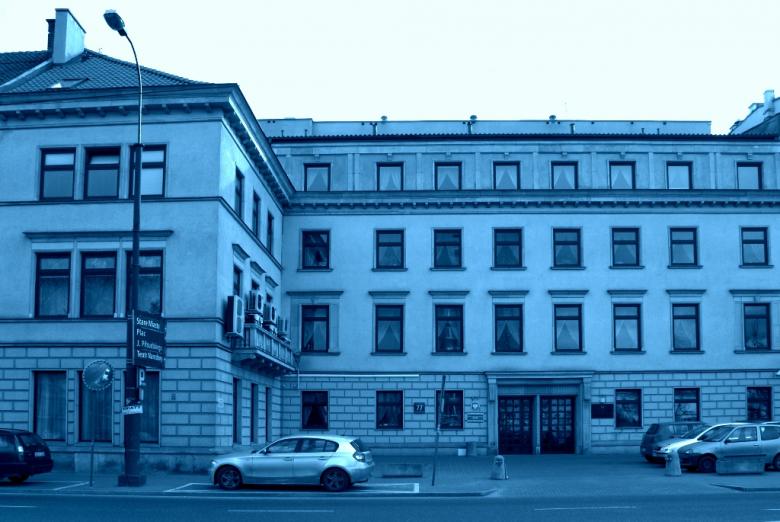 Na zdjęciu siedziba Biura RPO w kolorze niebieskim