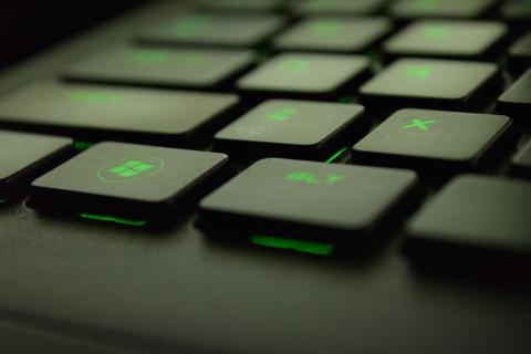 zdjęcie klawiatury komputera