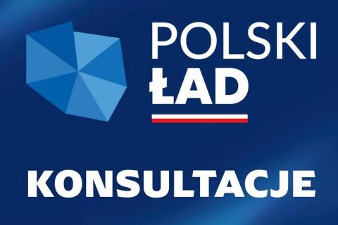 logo konsultacji Polskiego Ładu 