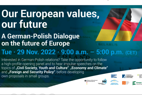 Our European values, our future. A German-Polish dialogue on the future of Europe