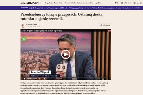 RPO w studio Strefa Biznesu 15.12.2025
