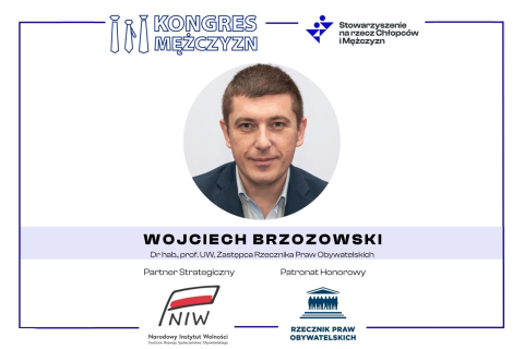 Plansza z portretem ZRPO Wojciecha Brzozowskiego