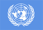 Błekitne logo Organizacji Narodów Zjednoczonych